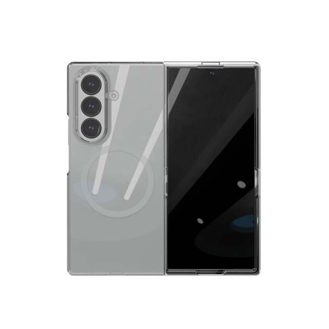 Чехол-накладка VLP Puro Case с MagSafe для Samsung Galaxy Z Fold 8 Ultra, прозрачный Чехол-накладка VLP Puro Case с MagSafe для Samsung Galaxy Z Fold 8 Ultra, прозрачный