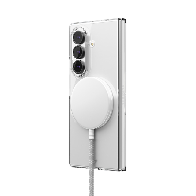 Чехол-накладка VLP Puro Case с MagSafe для Samsung Galaxy Z Fold 8 Ultra, прозрачный Чехол-накладка VLP Puro Case с MagSafe для Samsung Galaxy Z Fold 8 Ultra, прозрачный