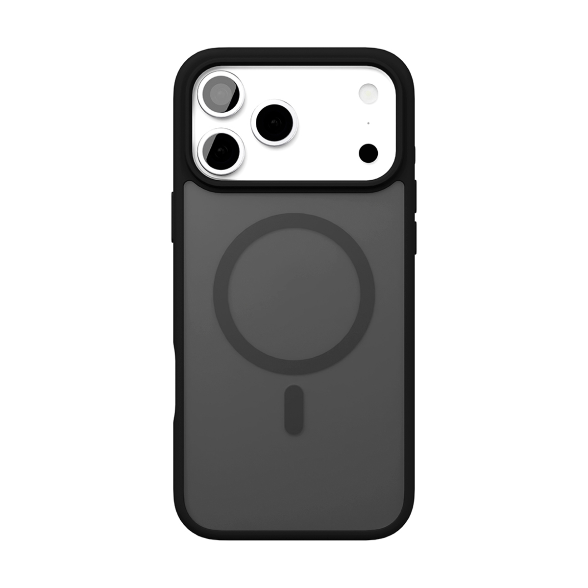Чехол-накладка VLP Lite Bloom Case with MagSafe для смартфона Apple iPhone 17 Pro, черный