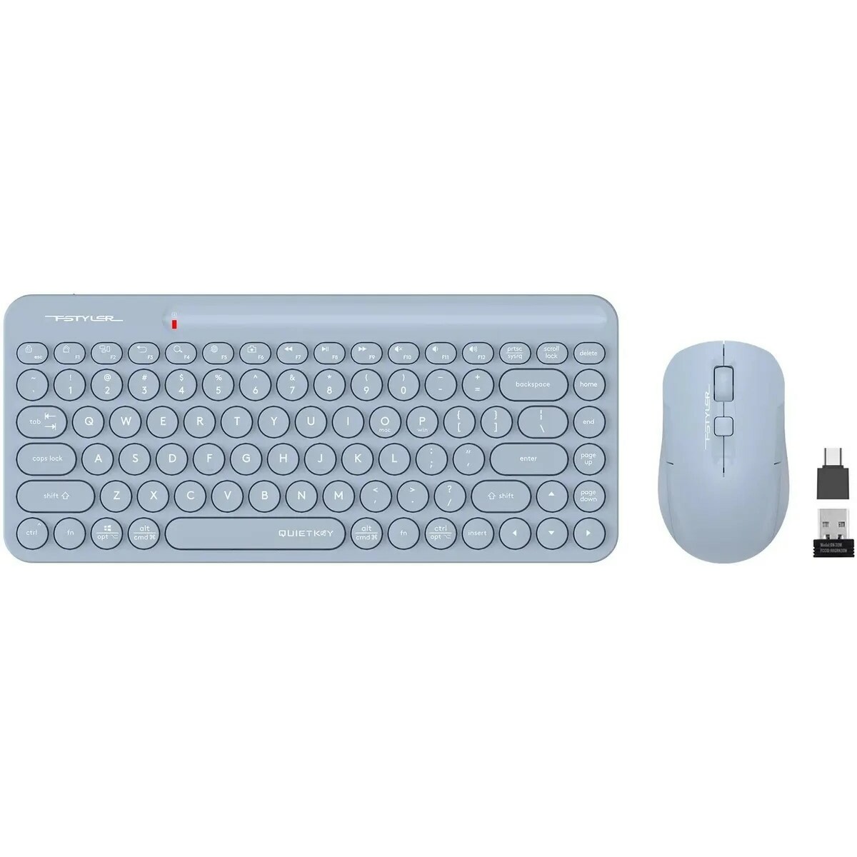 Клавиатура + мышь A4Tech Fstyler FG3200 Air (Цвет: Blue)