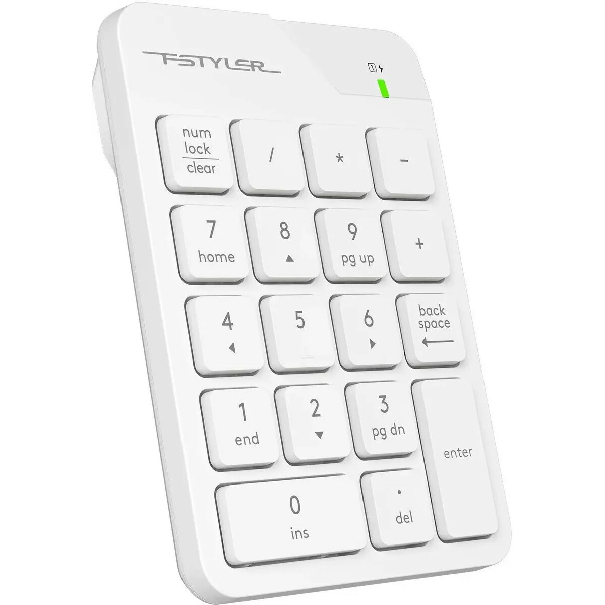 Числовой блок A4Tech FGK21C, белый 