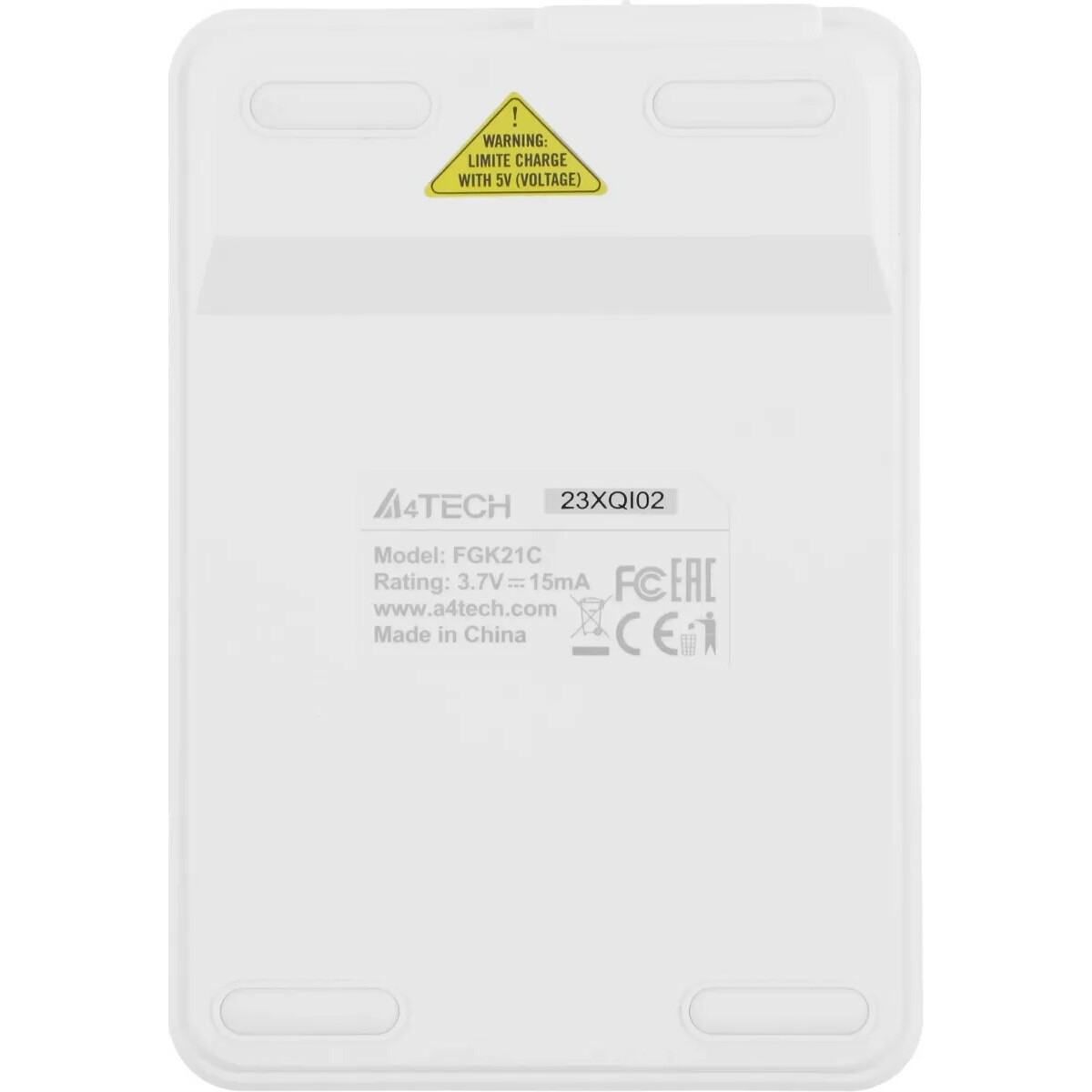 Числовой блок A4Tech FGK21C, белый 