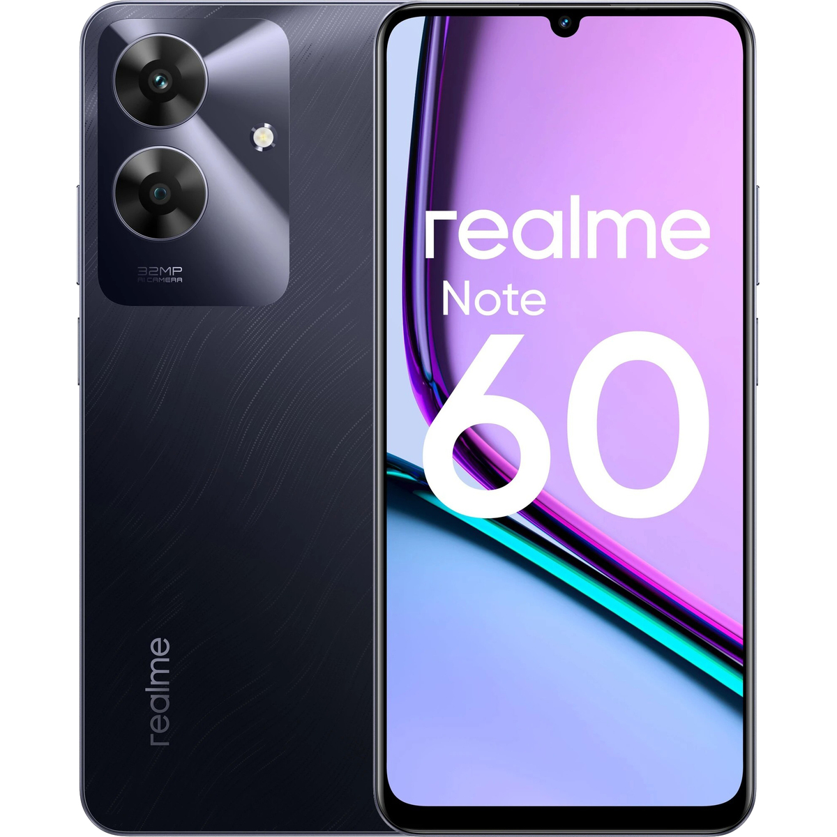 Смартфон realme Note 60 6/128Gb, черный