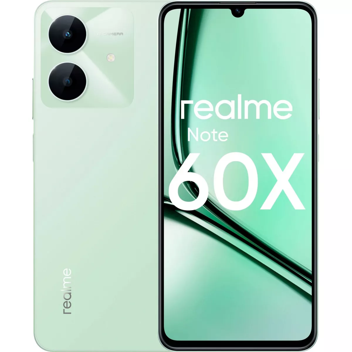 Смартфон realme Note 60x 3/64Gb (Цвет: Green)