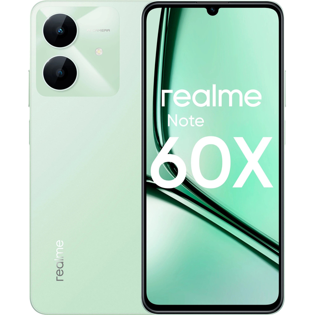 Смартфон realme Note 60x 3 / 64Gb (Цвет: Green)