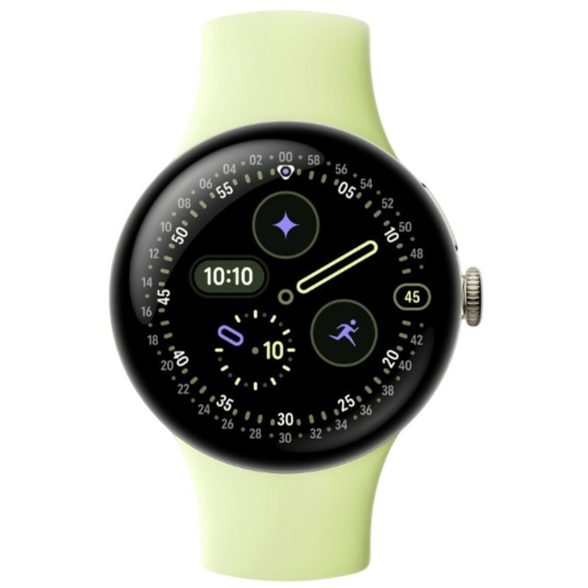 Умные часы Google Pixel Watch 4 41mm (Цвет: Champagne Gold / Lemongrass)