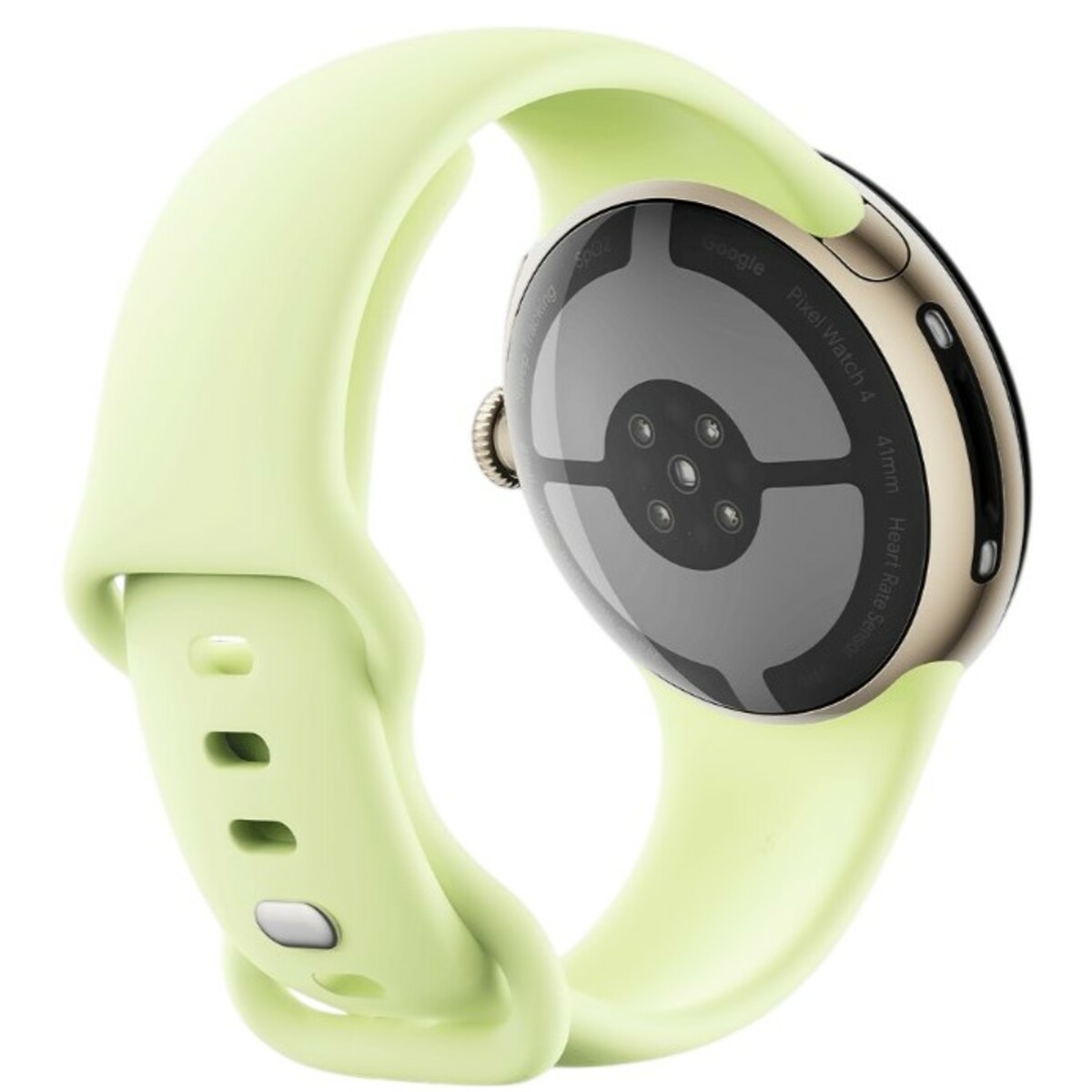 Умные часы Google Pixel Watch 4 41mm (Цвет: Champagne Gold / Lemongrass)