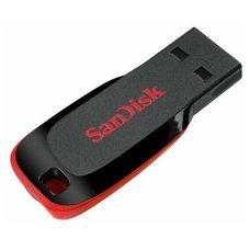 Флэш-накопитель SANDISK USB2 128GB SDCZ50-128G-B35 (Цвет: Black)