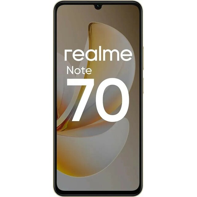 Смартфон realme Note 70 6 / 128Gb (Цвет: Gold) Смартфон realme Note 70 6 / 128Gb (Цвет: Gold)