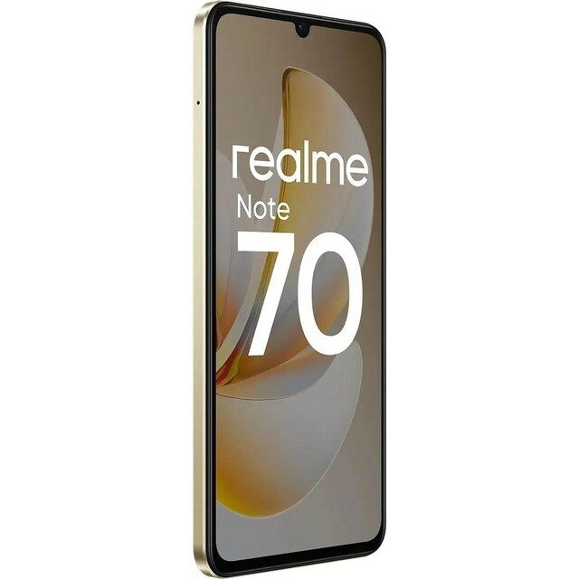 Смартфон realme Note 70 6 / 128Gb (Цвет: Gold) Смартфон realme Note 70 6 / 128Gb (Цвет: Gold)
