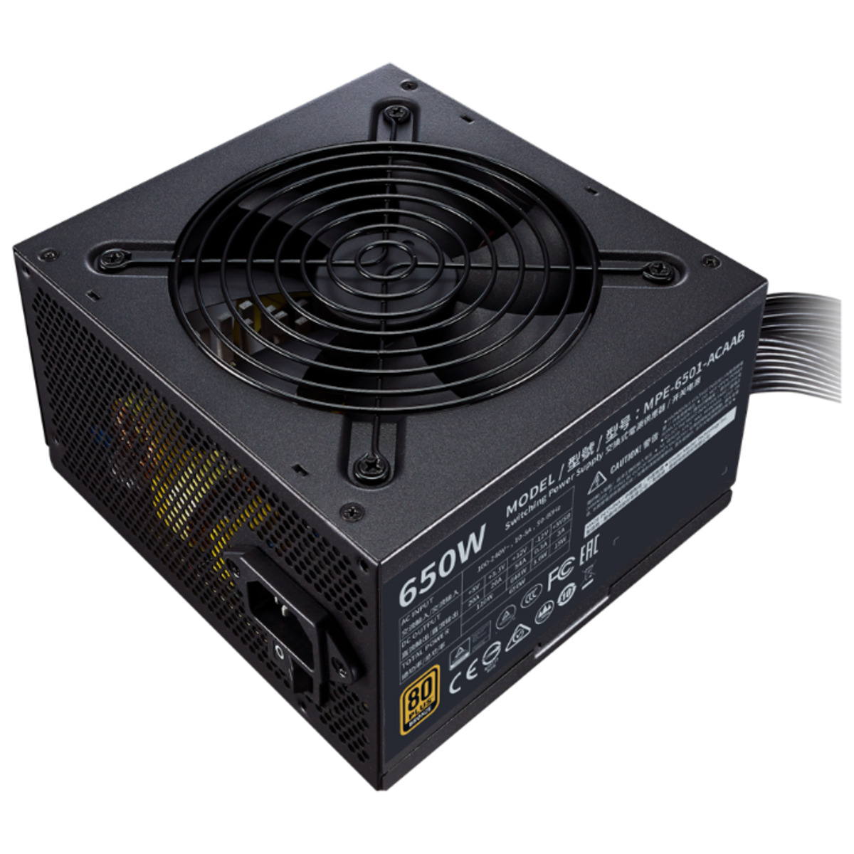 Блок питания Cooler Master MWE Bronze 650 V2 650W