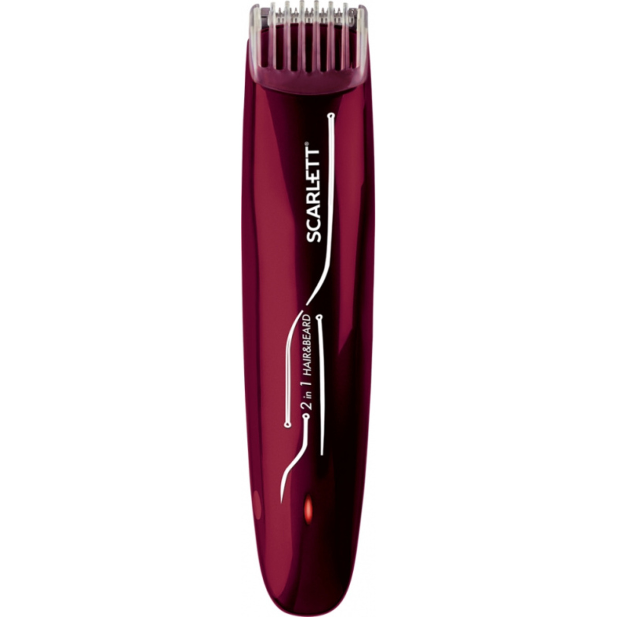 Машинка для стрижки Scarlett SC-HC63C65 (Цвет: Maroon)