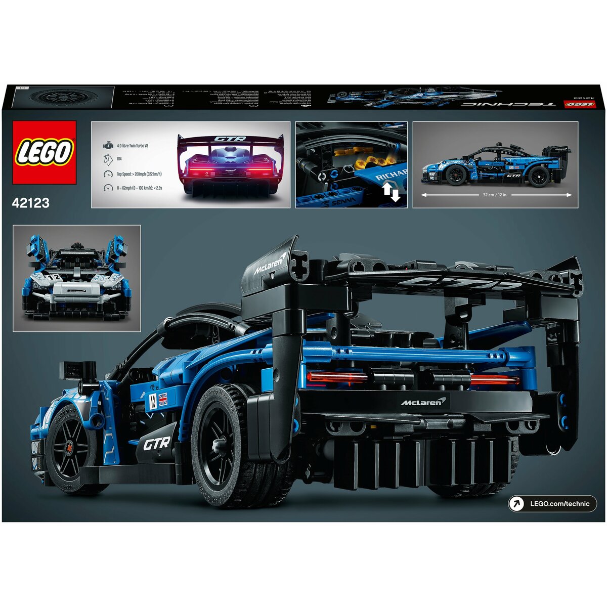 Конструктор LEGO Technic 42123 McLaren Senna GTR