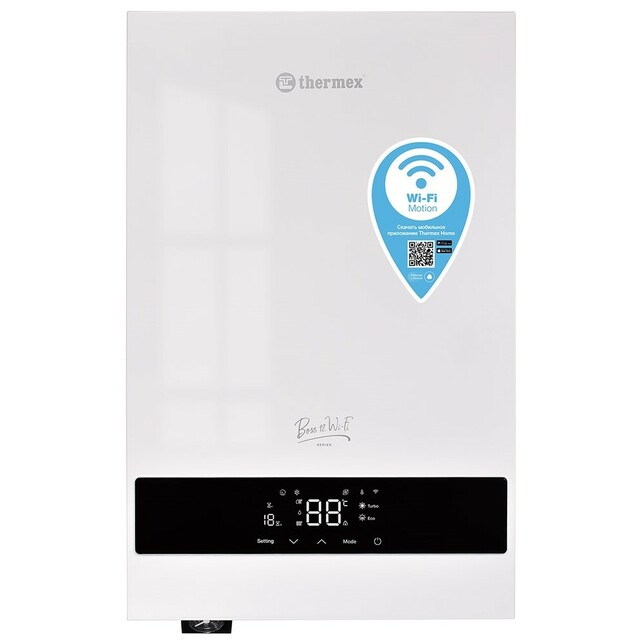 Электрический котел Thermex Boss 12 Wi-Fi (White), белый