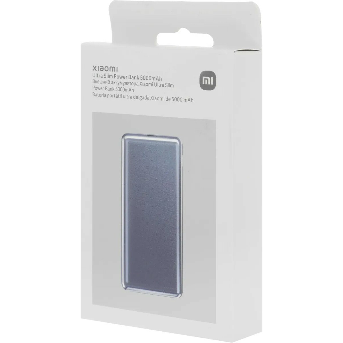 Внешний аккумулятор Xiaomi Ultra Slim 5000mAh (Цвет: Gray)