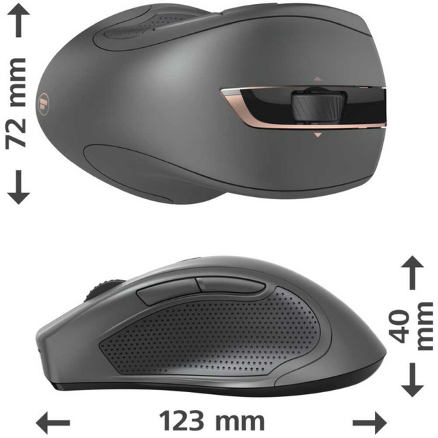 Беспроводная мышь Hama MW-900 (Цвет: Black)