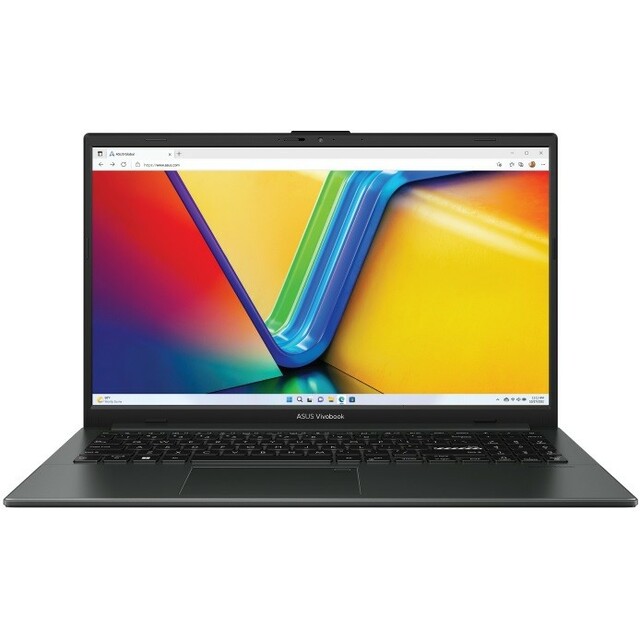 Ноутбук Asus VivoBook Go E1504FA-L1180W 15.6 OLED 1920x1080 / AMD Ryzen 3 7320U / RAM 8Гб / SSD 512Гб / AMD Radeon Graphics / ENG|RUS / DOS черный 