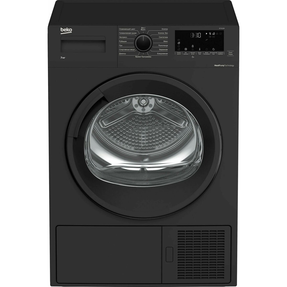 Сушильная машина Beko DF7412GB, черный Сушильная машина Beko DF7412GB, черный