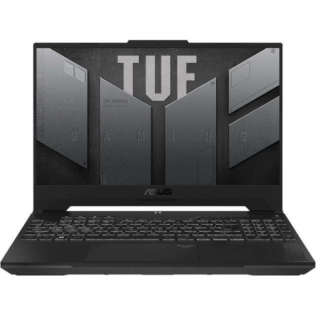 Ноутбук Asus TUF Gaming A15 FA507XI-HQ094W Ryzen 9 7940HS 16Gb SSD512Gb NVIDIA GeForce RTX4070 8Gb 15.6 IPS WQHD (2560x1440) Windows 11 Home grey WiFi BT Cam (90NR0FF5-M006F0)