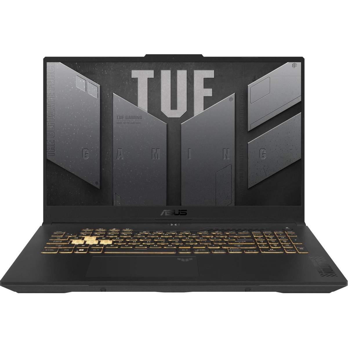 Ноутбук Asus TUF Gaming F17 FX707ZU4-HX074W Core i7 12700H 16Gb SSD512Gb NVIDIA GeForce RTX4050 6Gb 17.3 IPS FHD (1920x1080) Windows 11 Home grey WiFi BT Cam (90NR0FJ5-M004H0)