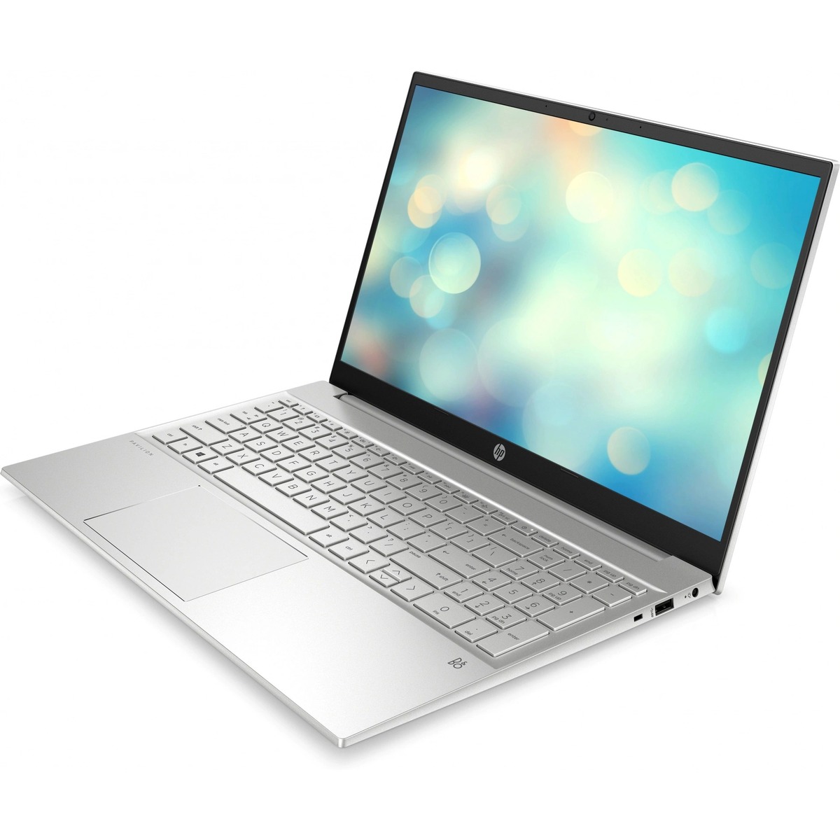 Ноутбук HP Pavilion 15-eh3039ci (Ryzen 5 7530U 16Gb SSD512Gb AMD Radeon 15.6 IPS FHD (1920x1080) Free DOS silver WiFi BT Cam)