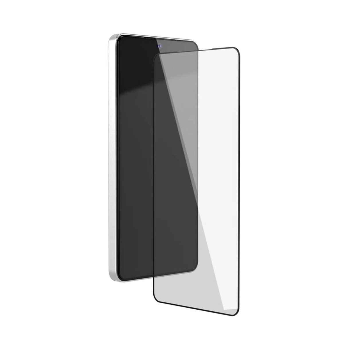 Стекло защитное VLP LITE 2.5D Sky Glass для Samsung S26 Ultra, с черной рамкой