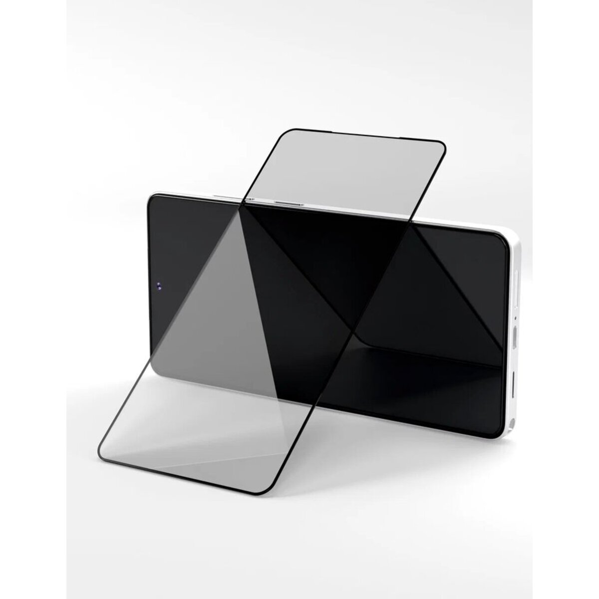 Стекло защитное VLP LITE 2.5D Sky Glass для Samsung S26 Ultra, с черной рамкой