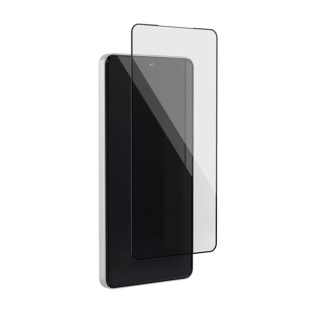 Стекло защитное VLP LITE 2.5D Sky Glass для Samsung S26 Ultra, с черной рамкой