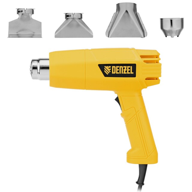 Технический фен DENZEL HGP-2000 (Цвет: Yellow)