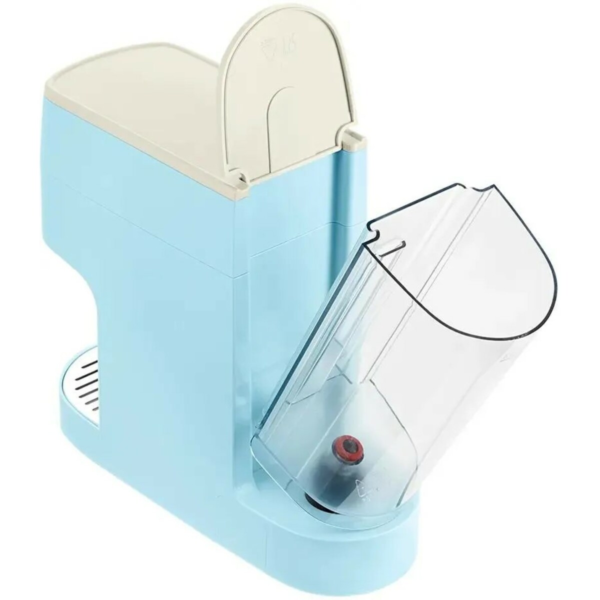 Кофеварка рожковая Kitfort КТ-7466 (Цвет: Blue / White)