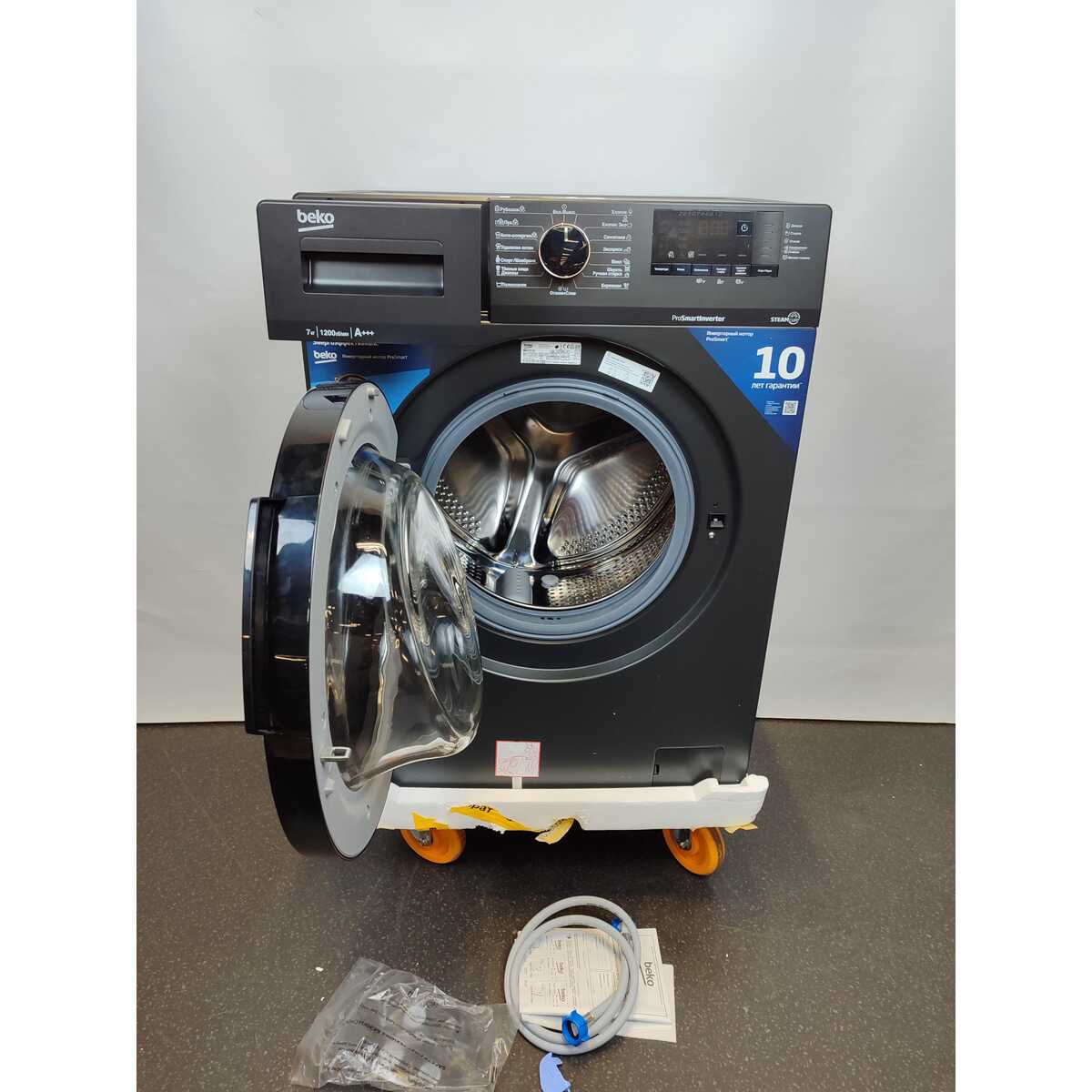 Стиральная машина Beko WSPE7612A (Цвет: Anthracite)