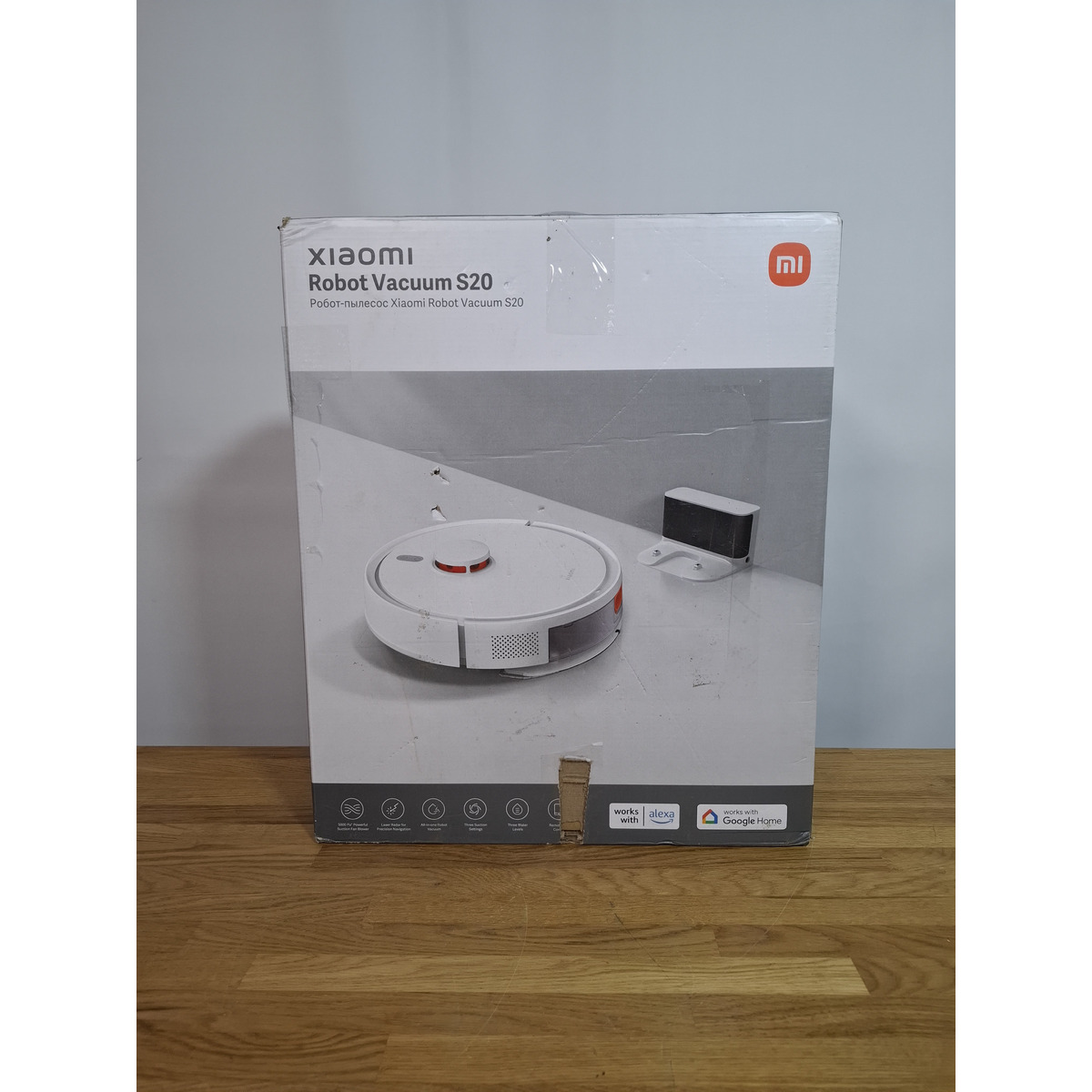Робот-пылесос Xiaomi Robot Vacuum S20, белый