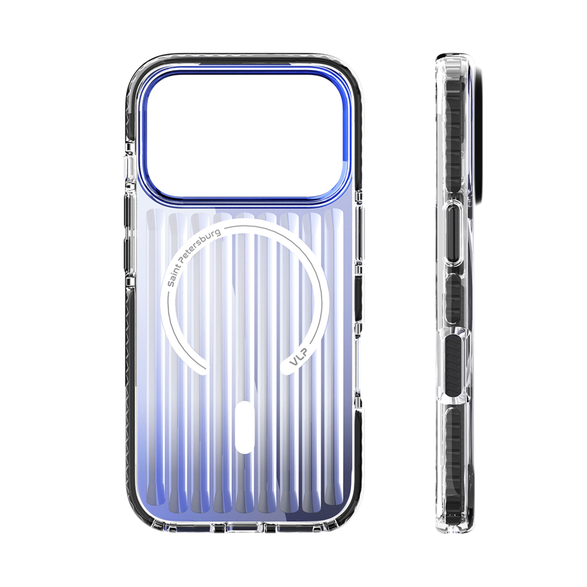 Чехол-накладка VLP Pulse Case with MagSafe для смартфона Apple iPhone 17 Pro (Цвет: Black)