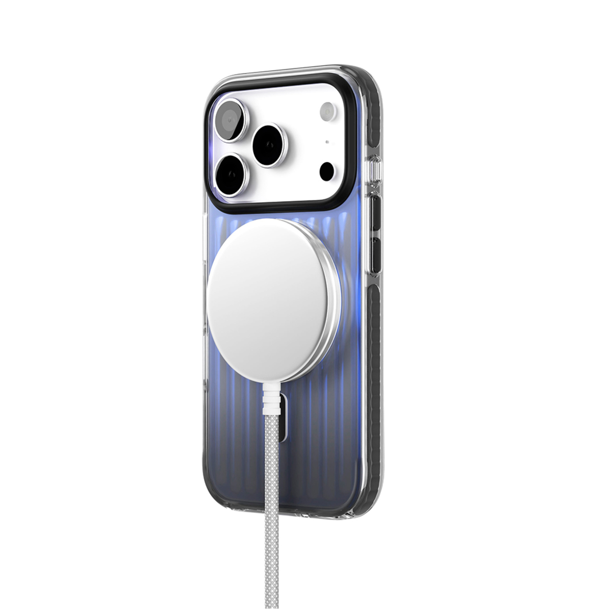 Чехол-накладка VLP Pulse Case with MagSafe для смартфона Apple iPhone 17 Pro (Цвет: Black)