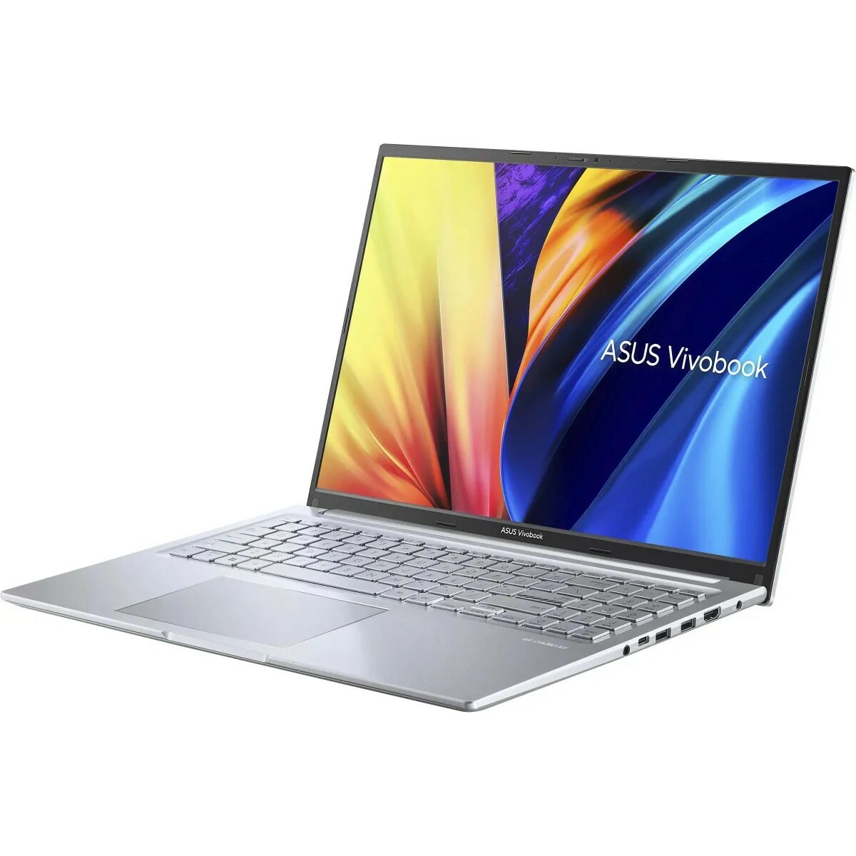 Ноутбук Asus VivoBook 16 M1605YA-MB339 Ryzen 5 5625U 8Gb SSD512Gb AMD Radeon 16 IPS WUXGA (1920x1200) noOS silver WiFi BT Cam (90NB10R2-M00FK0)