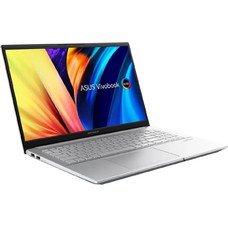 Ноутбук Asus VivoBook 15 OLED M6500XU-MA106 Ryzen 9 7940HS 16Gb SSD1Tb NVIDIA GeForce RTX4050 6Gb 15.6 OLED 2.8K (2880x1620) noOS silver WiFi BT Cam (90NB1202-M00440)