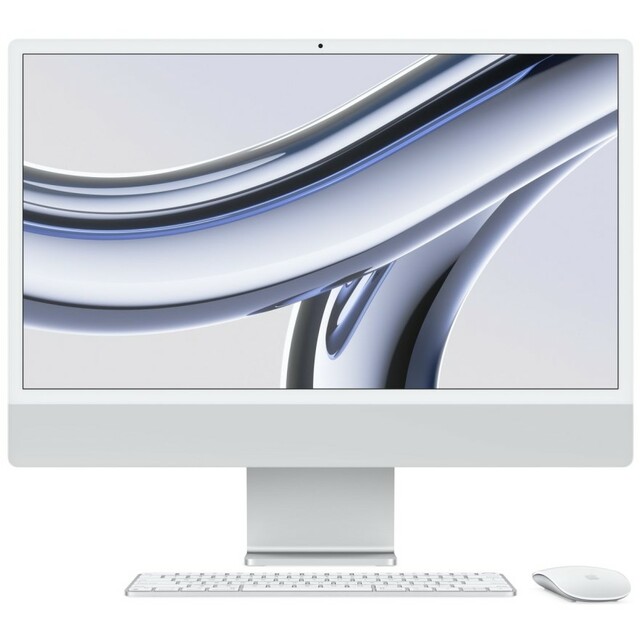 Моноблок Apple iMac 24 Apple M3 8-core / 8Gb / 512Gb / Apple graphics 10-core / Silver