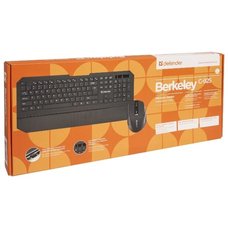 Клавиатура + мышь Defender Berkeley C-925 (Цвет: Black)