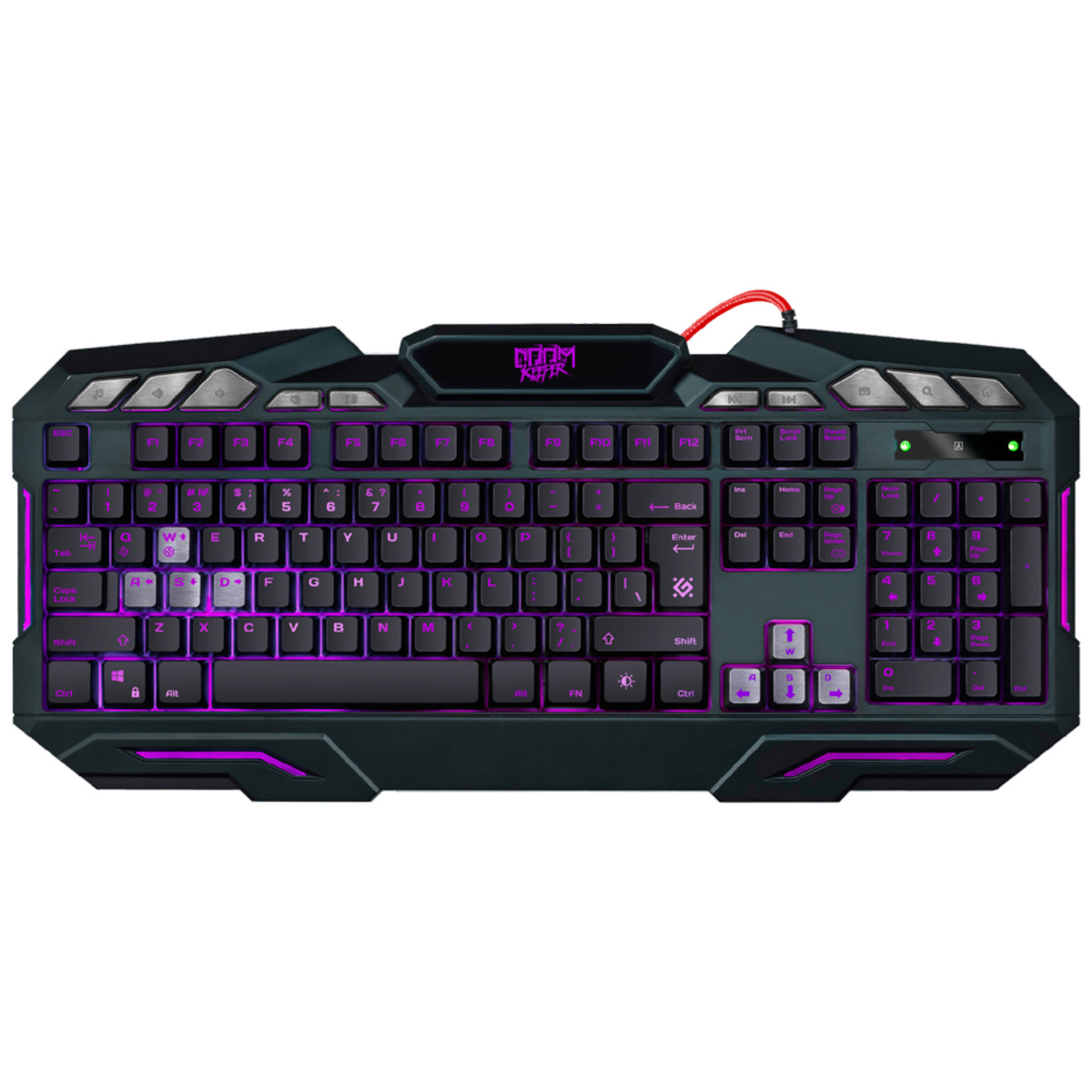 Клавиатура Defender Doom Keeper GK-100DL (Цвет: Black)