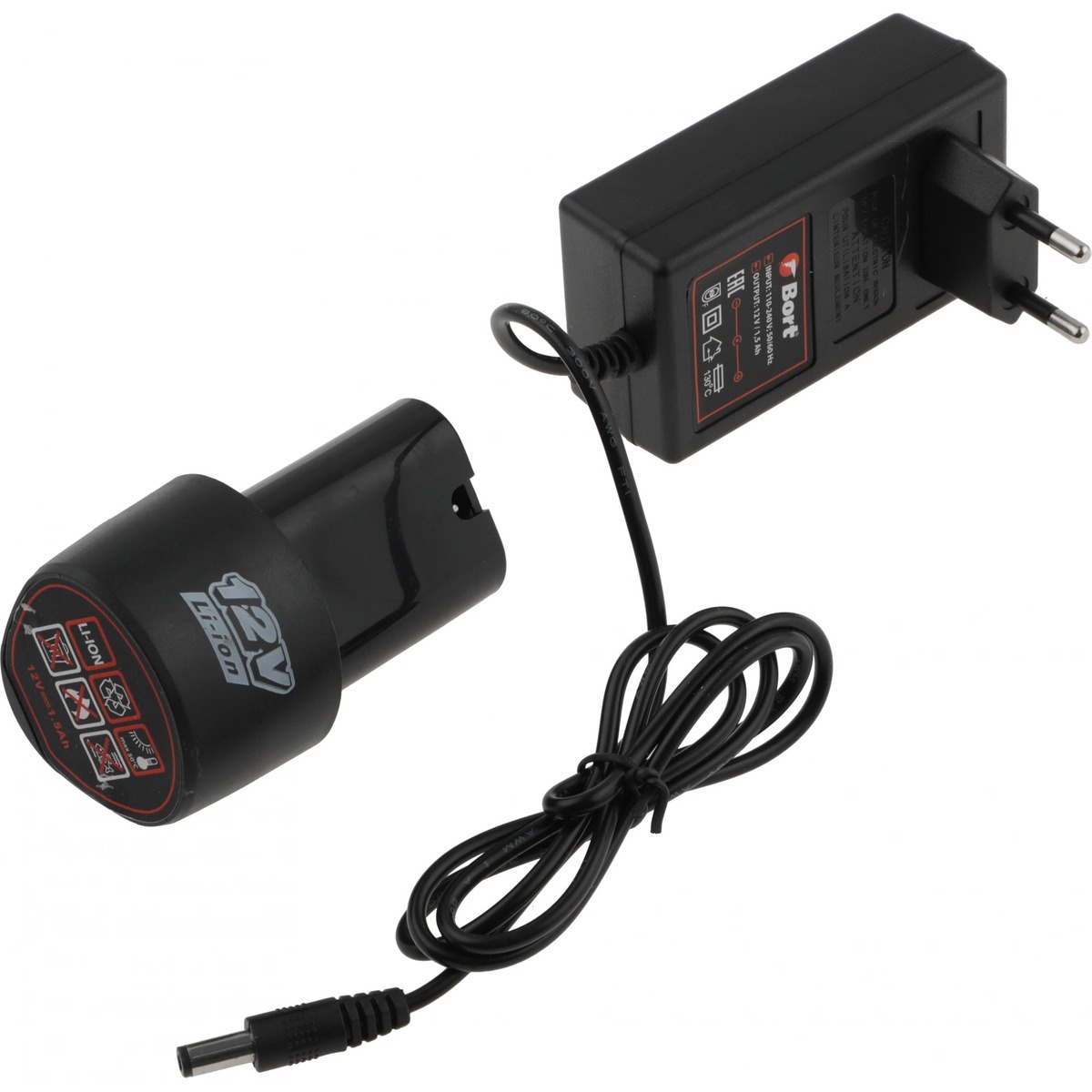 Дрель-шуруповерт Bort BAB-12x2Li-FD (Цвет: Blue)