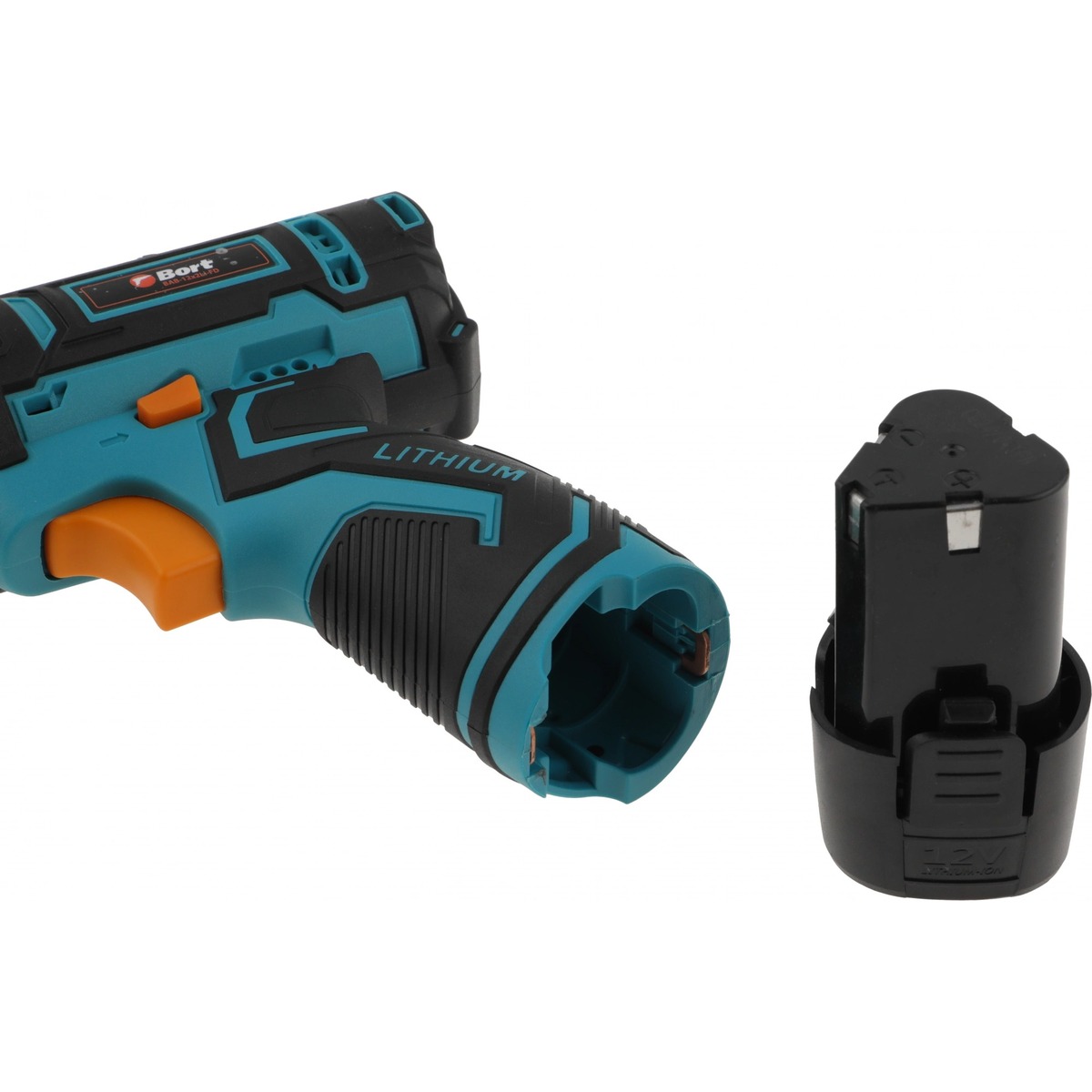 Дрель-шуруповерт Bort BAB-12x2Li-FD (Цвет: Blue)