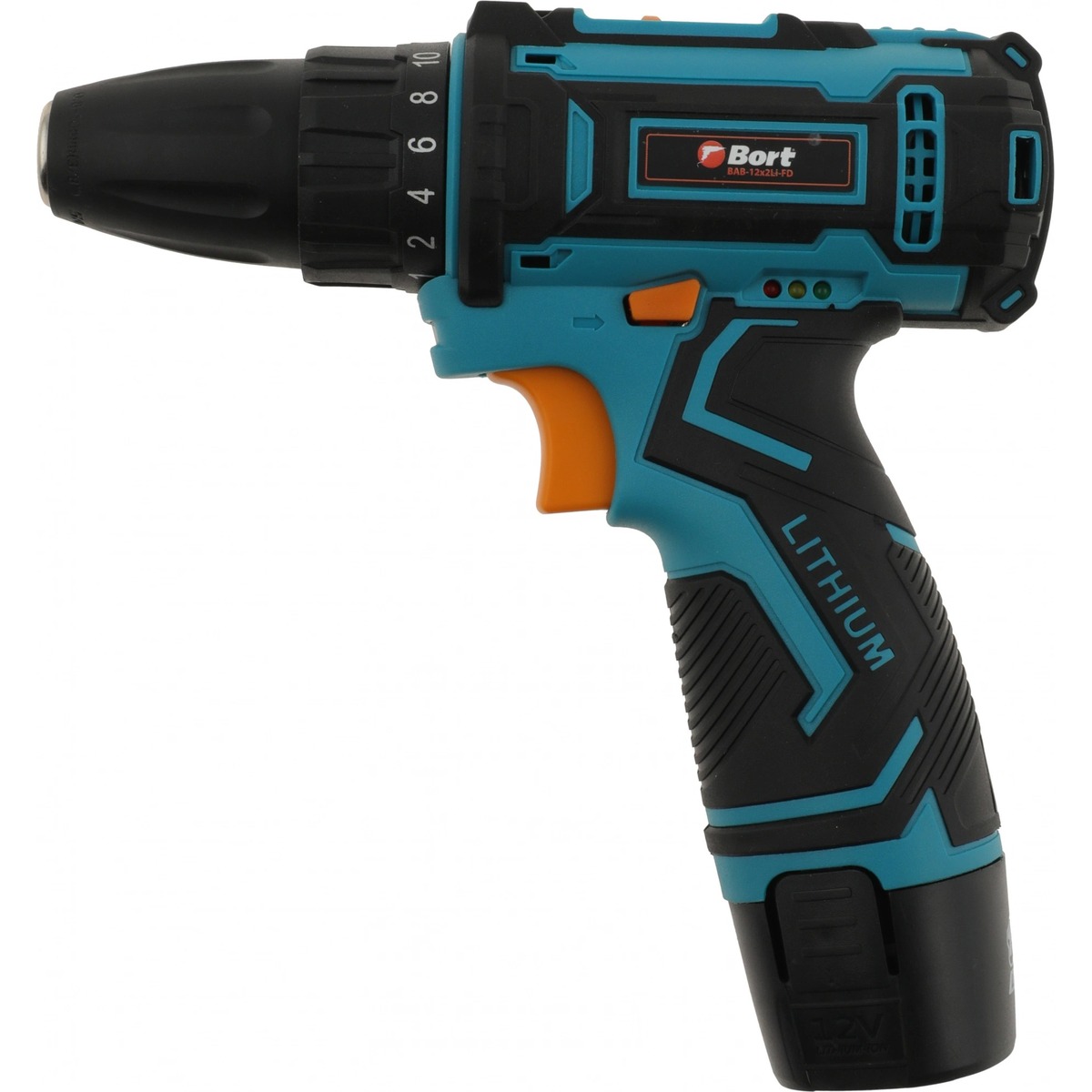 Дрель-шуруповерт Bort BAB-12x2Li-FD (Цвет: Blue)