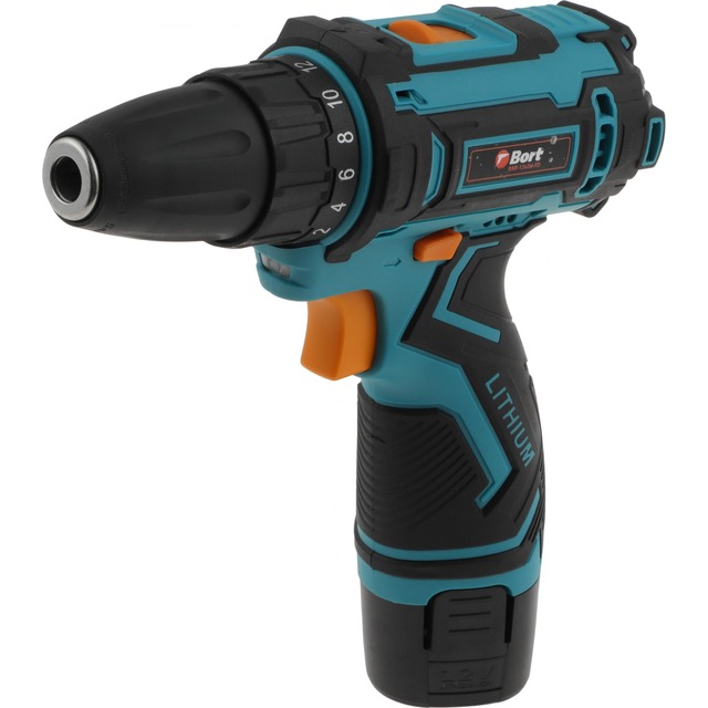Дрель-шуруповерт Bort BAB-12x2Li-FD (Цвет: Blue)