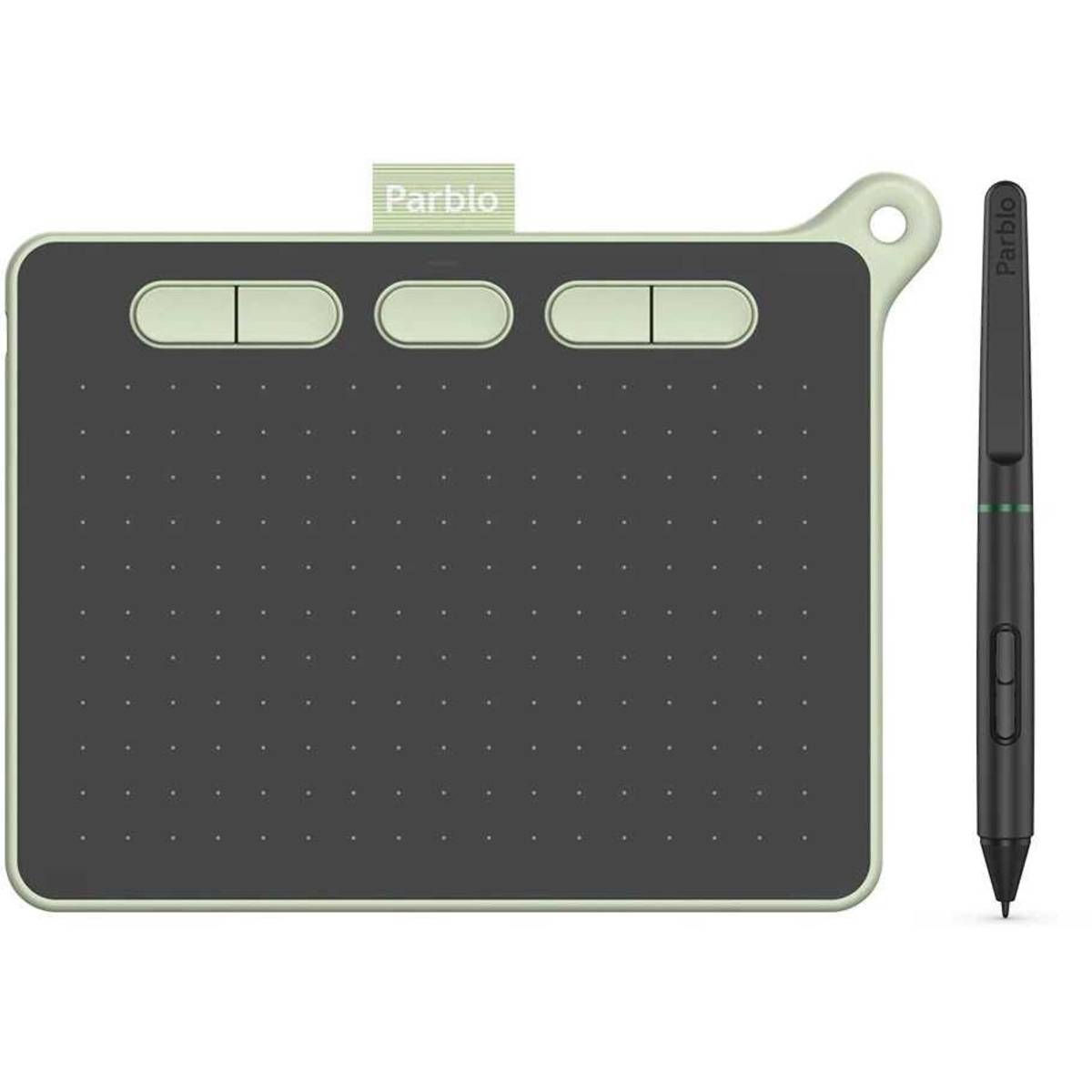 Графический планшет Parblo Ninos S (Цвет: Black / Green)