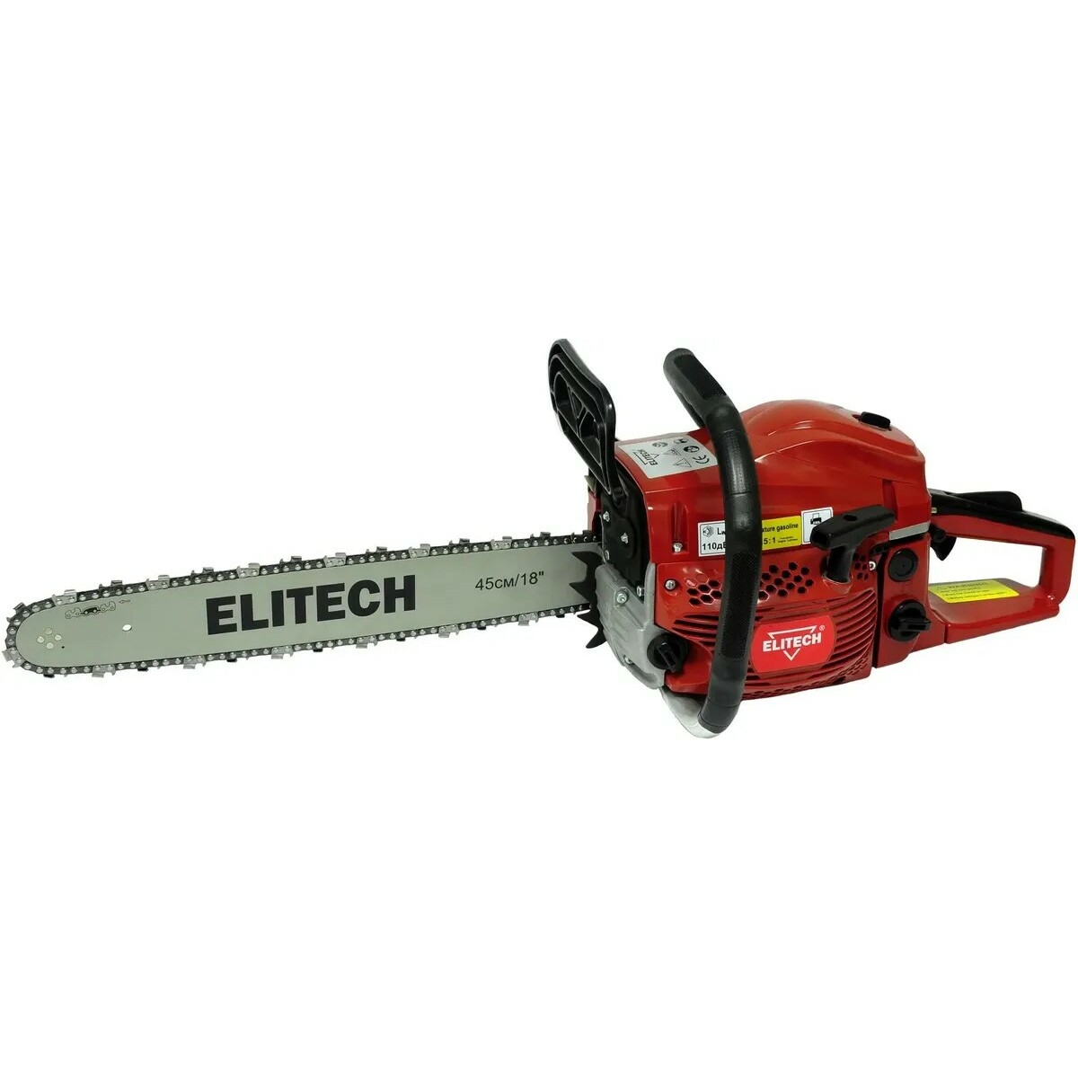 Бензопила Elitech БП 52 / 18 (Цвет: Red)