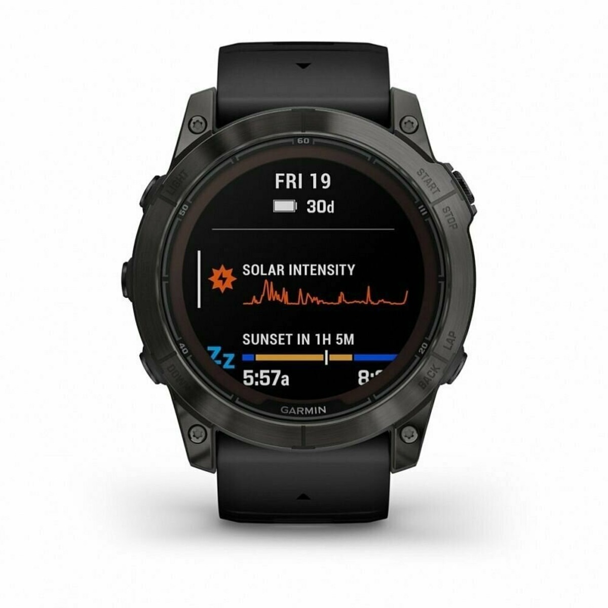 Умные часы Garmin Fenix 7X Pro Sapphire Solar (Цвет: Carbon Gray)