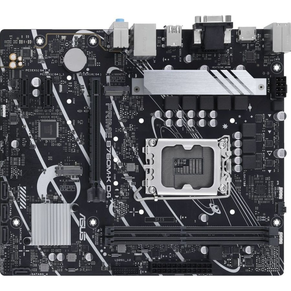 Материнская плата Asus PRIME B760M-K D4