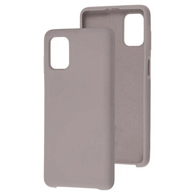 Чехол-накладка Soft Touch для смартфона Samsung Galaxy M51 (Цвет: Gray)