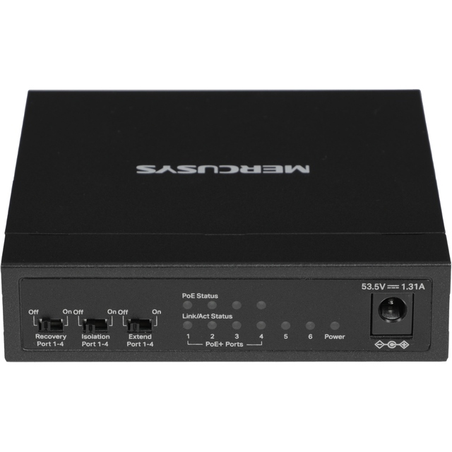 Коммутатор Mercusys MS106P Коммутатор Mercusys MS106P