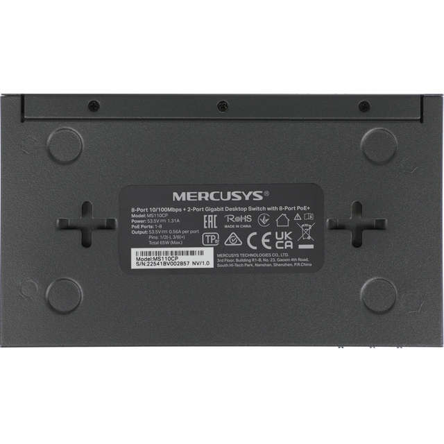 Коммутатор Mercusys MS110CP